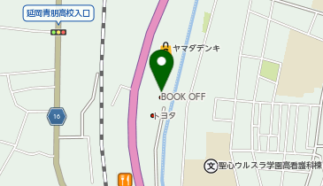 BOOKOFF(ブックオフ) 延岡平原店の地図画像