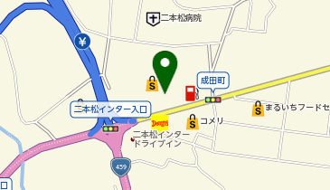 不二家 ヨークベニマル二本松インター店の地図画像