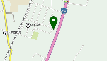 くるまやラーメン 大原店の地図画像