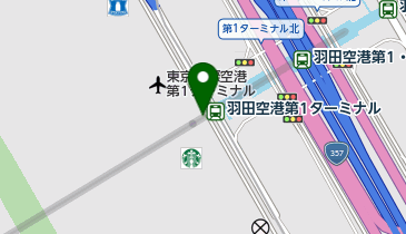 【三井アウトレットパーク木更津行き高速バス】羽田空港バスのりばの地図画像