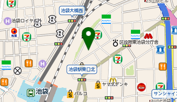 やすだ 東池袋9号店の地図画像