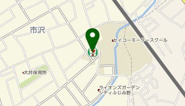 セブンイレブン 大井市沢店の地図画像