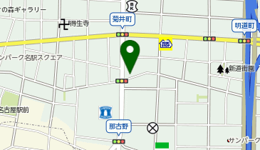 ダイビングスクール マレア名駅店の地図画像