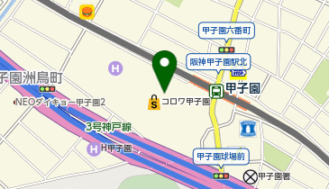 スギ薬局 コロワ甲子園店の地図画像
