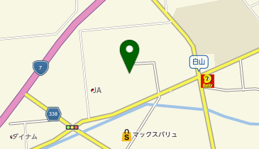 JA鶴岡 もんとあーる 白山店の地図画像