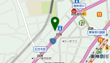 ダイビングスクール マレア横浜の地図画像