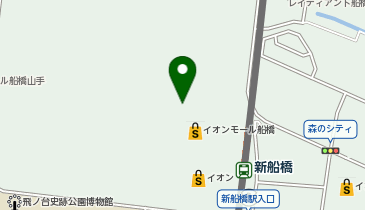 東京FUTON(フトン)カンパニー イオンモール船橋店の地図画像