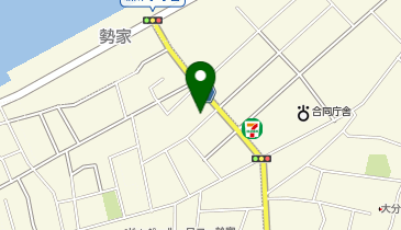 大分朝日放送株式会社 本社の地図画像