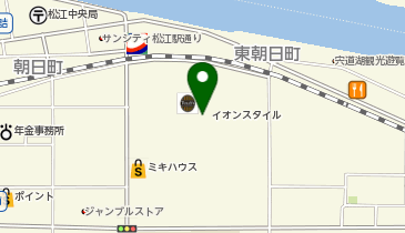 イオンシネマ松江の地図画像