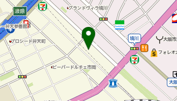 ベガスベガス 弁天町店の地図画像