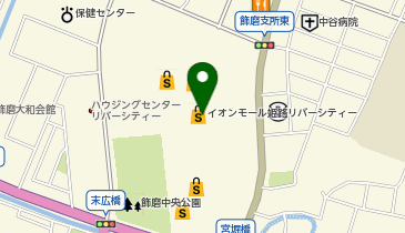 マリナ リバーシティ店の地図画像