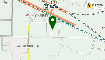 ガッツレンタカー 厚狭駅前店の地図画像
