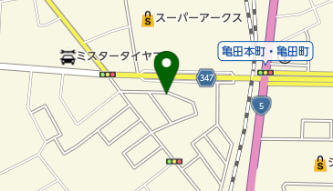 追分第3街区公園の地図画像