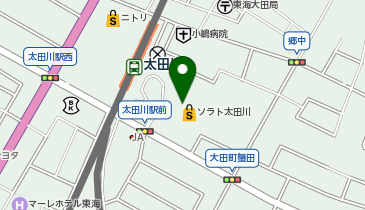 東進衛星予備校 太田川校の地図画像