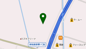 イオンシネマ須坂の地図画像