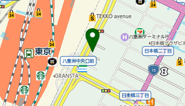 オーダースーツSADA plus 東京駅八重洲店の地図画像