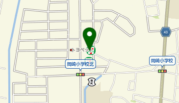 セブンイレブン 岡崎針崎町店の地図画像