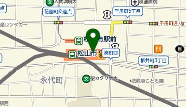 UCCカフェメルカード いよてつ高島屋店の地図画像