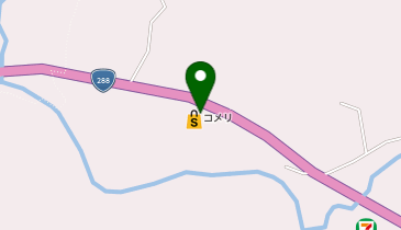 コメリハード&グリーン 常葉店の地図画像