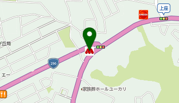 モスバーガー 佐倉ユーカリが丘店の地図画像