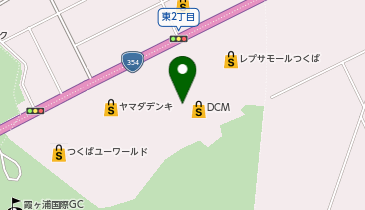 DCM つくば梅園店の地図画像