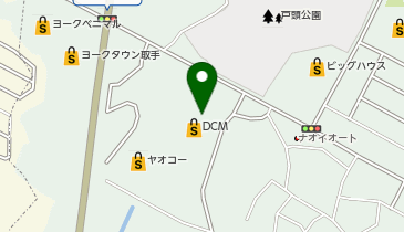 DCM 取手店の地図画像