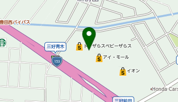 アスビー アイモール三好店の地図画像