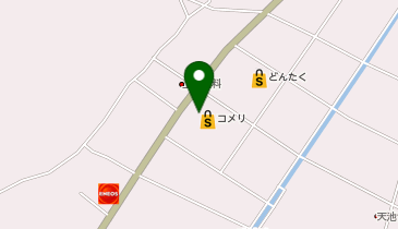 コメリハード&グリーン 鳥屋店の地図画像
