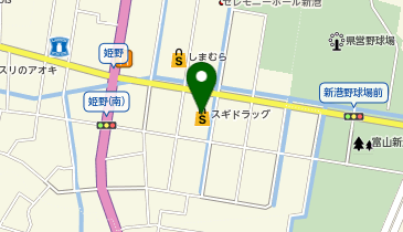 スギドラッグ 新湊店の地図画像