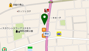 魚べい 筑西店の地図画像