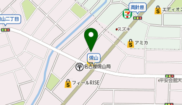 ゲオ 焼山店の地図画像