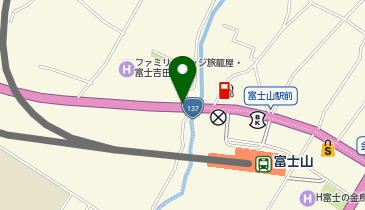 オリックスレンタカー 富士山駅前店の地図画像