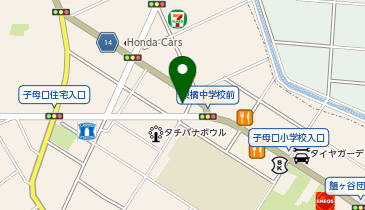 丸亀製麺 川崎子母口店の地図画像