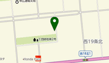 ハート引越センター 帯広センターの地図画像