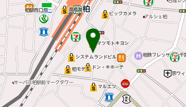 iPhone修理アイサポ 柏駅前店の地図画像