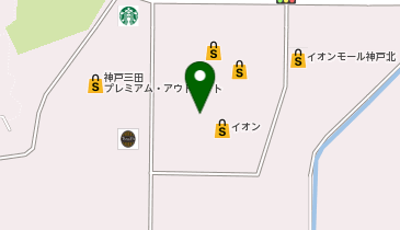 ふるいち イオンモール神戸北店の地図画像