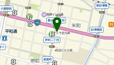 オーダースーツSADA 小倉店の地図画像