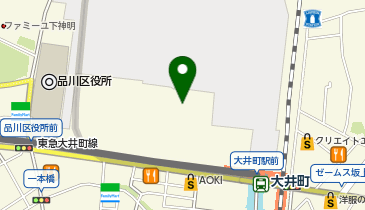 TOHOシネマズ 大井町の地図画像