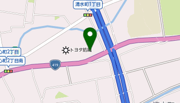 豊田コロナワールドの地図画像