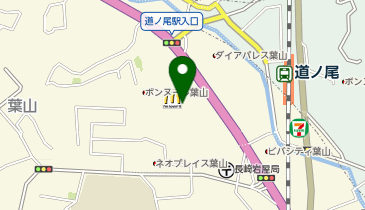 サニー 道の尾店の地図画像