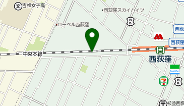 Nishiogi Koukashita(西荻高架下)の地図画像
