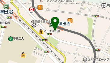 イオンシネマ 津田沼Southの地図画像