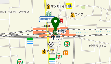 【12/9オープン】atre中野(アトレ中野)の地図画像