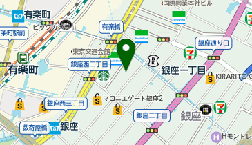 【9/5オープン】松屋銀座 並木通り館の地図画像