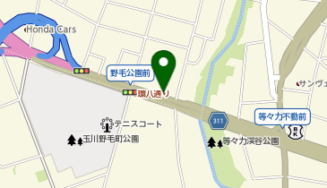 ミスタータイヤマン等々力の地図画像