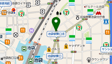 ビックカメラ 池袋本店の地図画像