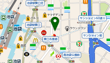 ビック酒販 池袋東口店の地図画像