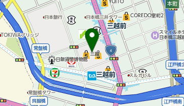 ビックカメラ 日本橋三越の地図画像