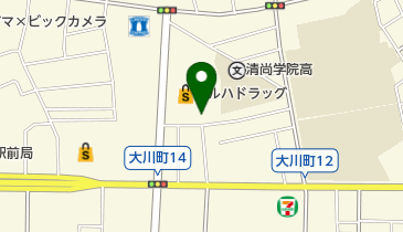 亀田本町児童公園の地図画像