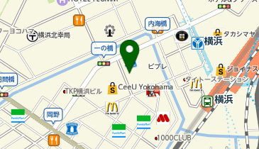 ビックカメラアウトレット&times;ソフマップ 横浜ビブレ店の地図画像